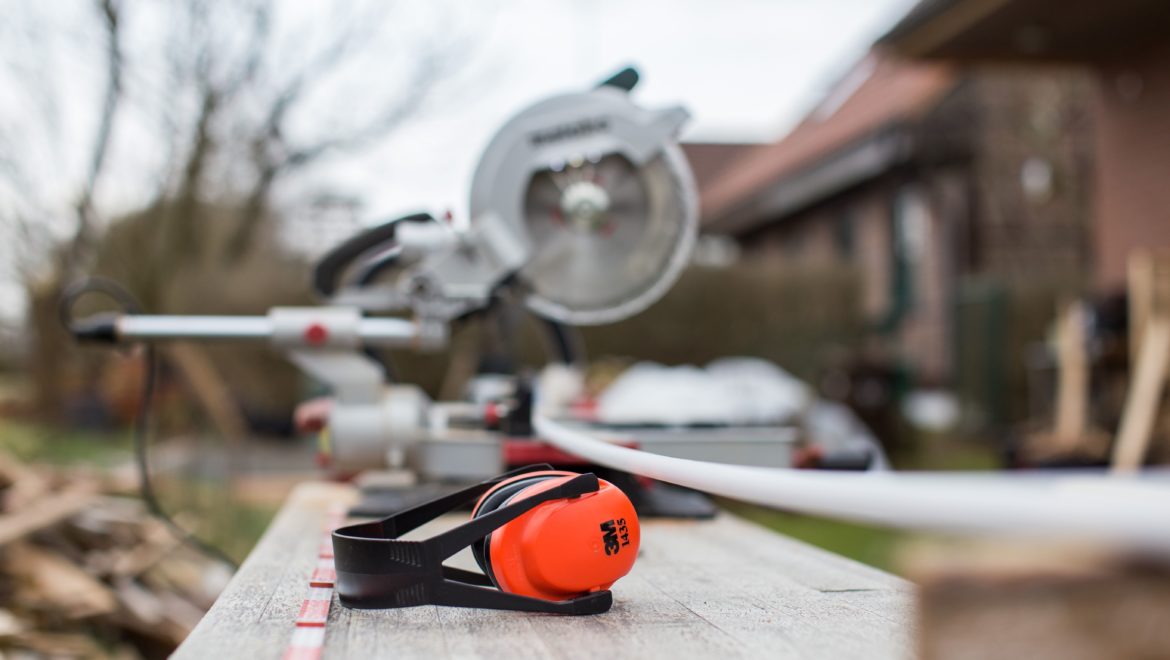 Soundproof headphones.